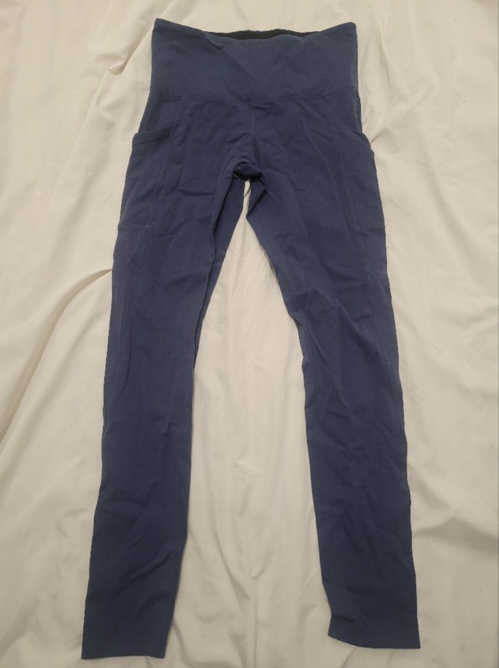 Tuff Athletics Deep Blue High-Rise Jogger Leggings